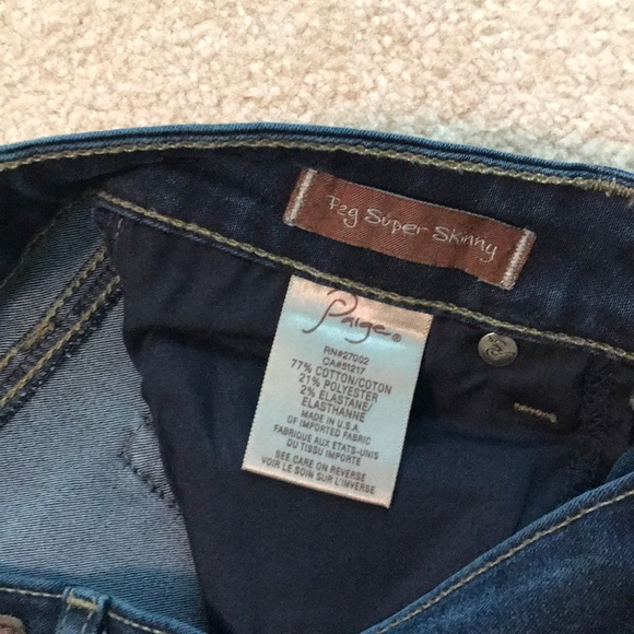 Paige Denim Jeans - Picture 2 of 3